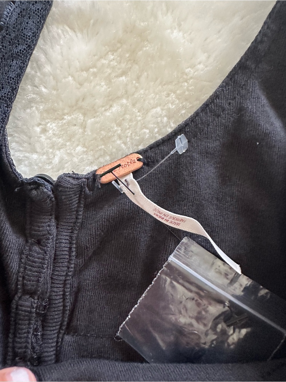 Free People Cosette Corset Reversible Lace
Overlay Cropped Tank Top - Picture 7 of 7